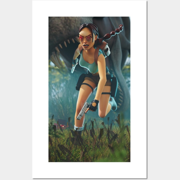 Tomb Raider Remastered Wall Art by James-Cr